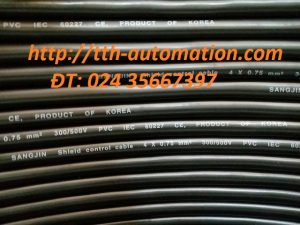 CHỌN DÂY DẪN TÍN HIỆU LOAD CELL 1 4x0.75 luoi