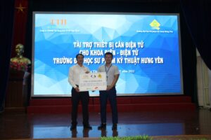 TTH Automation tài trợ thiết bị cân điện tử Migun & Pavone cho Trường ĐH SPKT Hưng Yên 2 Tai tro spkt hung yen 1