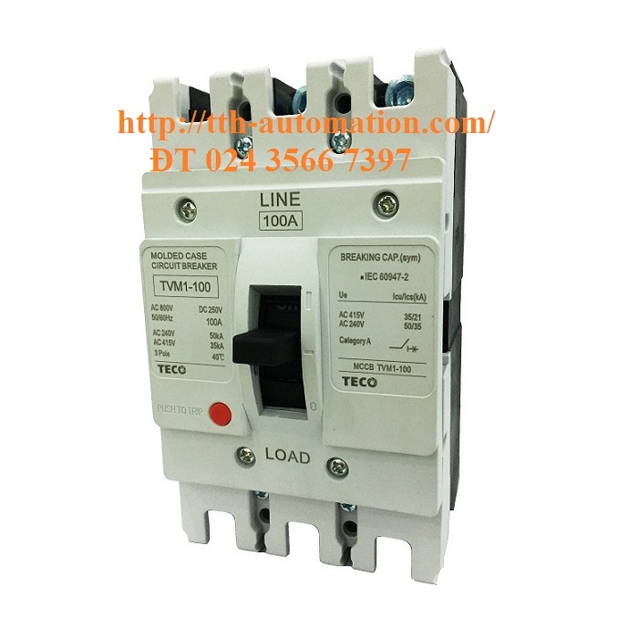 aptomat teco TMVI 100A tth aptomat teco TMVI 100A tth