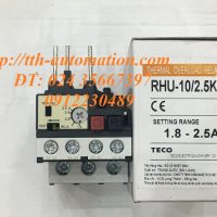 RƠ LE NHIỆT TECO RHU-10/2.5K1