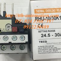 RƠ LE NHIỆT TECO RHU-10/30K1