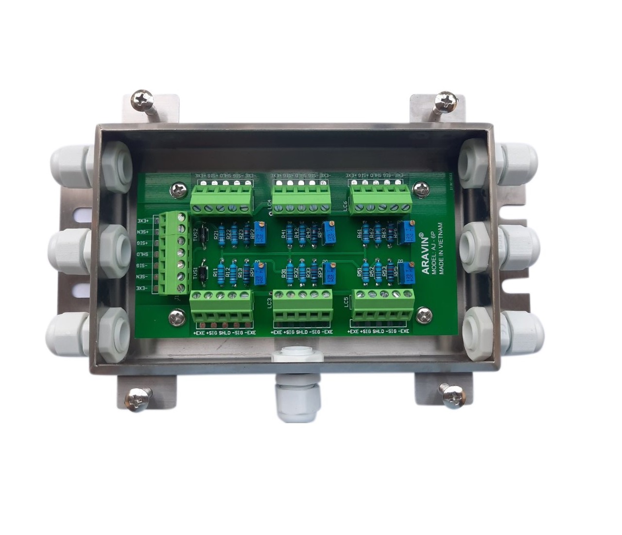 AJ-6P Juntion box hop cong Aravin TTH 4 AJ 6P Juntion box hop cong Aravin TTH 4