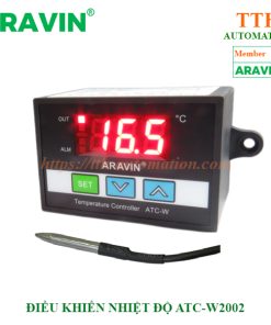 Mặt trước bộ điều khiển nhiệt độ ATC-W2002C chính hãng Aravin