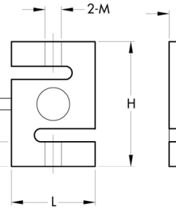 LOAD CELL CẢM BIẾN TRỌNG LƯỢNG PAVONE CS20-7.500KG 1 7.5tf 30 tf