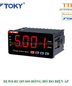 DLW8-RC18V600 ĐỒNG HỒ ĐO ĐIỆN ÁP RS485 TOKY