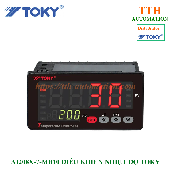 AI208X-8-MB10 bộ điều khiển nhiệt độ Toky chính hãng giá rẻ AI208X-8-MB10 bộ điều khiển nhiệt độ Toky