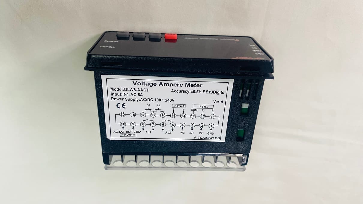 Đồng hồ DLW8-AACT chuyên đo dòng điện AC lắp trên tủ điện công nghiệp chính hãng Đồng hồ DLW8-AACT chuyên đo dòng điện AC lắp trên tủ điện công nghiệp chính hãng