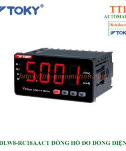 DLW8-RC18AACT ĐỒNG HỒ ĐO DÒNG ĐIỆN RS485 TOKY