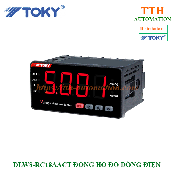 dong ho do dong dien DLW8-RC18AACT dong ho do dong dien DLW8 RC18AACT