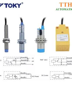 CẢM BIẾN TỪ TK-12N4C TOKY 2 Sơ đồ đấu dây cảm biến từ tiệm cận Toky